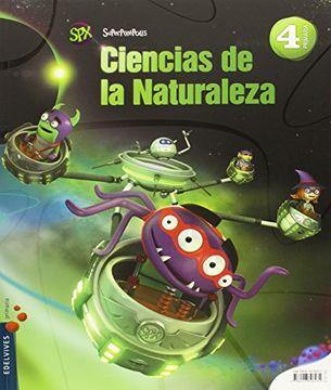 portada Ciencias de la Naturaleza 4º Primaria (P. de Asturias) (Superpixépolis)