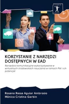 portada Korzystanie Z NarzĘdzi DostĘpnych W Ead (in Polaco)
