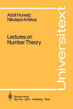 portada lectures on number theory (in English)