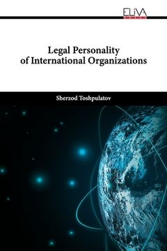 portada Legal Personality of International Organizations (en Inglés)