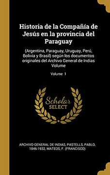 portada Historia de la Compañía de Jesús En La Provincia del Paraguay: (in Spanish)