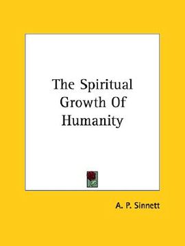 portada the spiritual growth of humanity (in English)