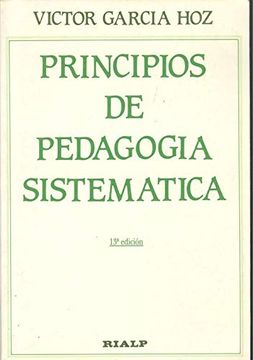 portada Principios de Pedagogia Sistematica