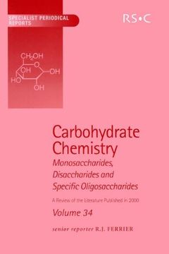portada Carbohydrate Chemistry: Volume 34 (en Inglés)