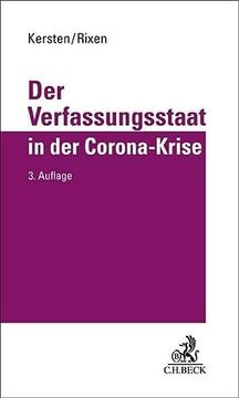 portada Der Verfassungsstaat in der Corona-Krise (en Alemán)