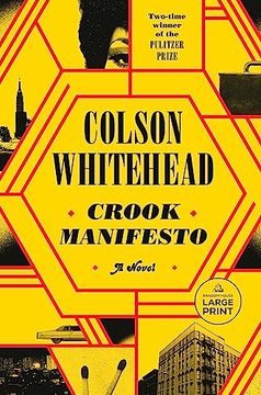 portada Crook Manifesto: A Novel (Random House Large Print) (en Inglés)