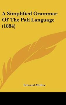 portada a simplified grammar of the pali language (1884) (en Inglés)