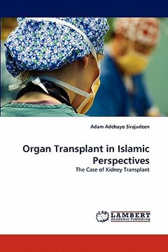 portada organ transplant in islamic perspectives (in English)