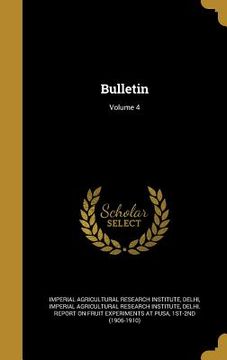 portada Bulletin; Volume 4 (in English)