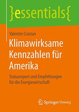 portada Klimawirksame Kennzahlen für Amerika: Statusreport und Empfehlungen für die Energiewirtschaft (en Alemán)