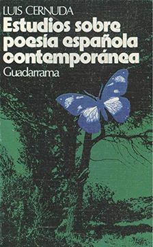 portada Estudios Sobre Poesia Española Contemporanea