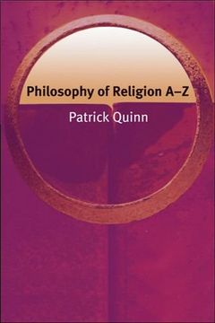 portada Philosophy of Religion a-z (Philosophy A-Z) (en Inglés)