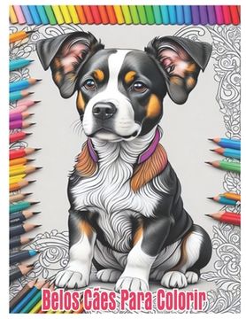 Belos Cães Para Colorir (en Portugués)