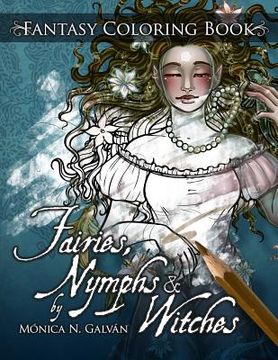 portada Fairies, Nymphs & Witches Coloring Book (in English)