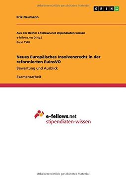 portada Neues Europäisches Insolvenzrecht in der reformierten EuInsVO (German Edition)