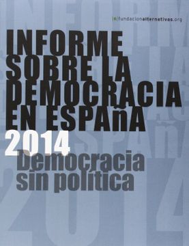 portada Informe Sobre la Democracia en España 2014 (in Spanish)