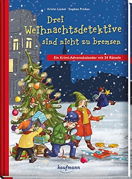 portada Drei Weihnachtsdetektive Sind Nicht zu Bremsen (en Alemán)