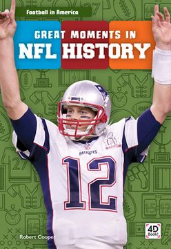 portada Great Moments in NFL History (en Inglés)