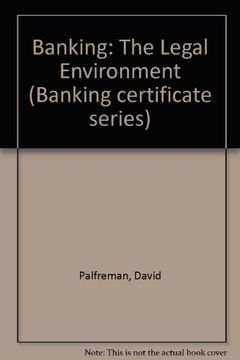 portada Banking, the Legal Environment (Banking Certificate Series) (en Inglés)