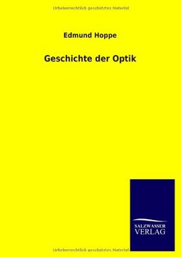 portada Geschichte der Optik (German Edition)