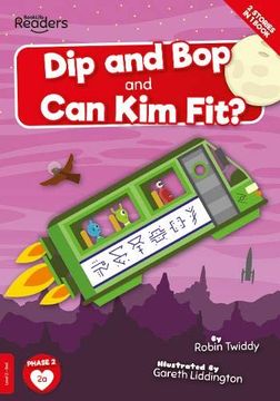 portada Dip and bop go Zoom and can kim Fit? (Booklife Readers) (en Inglés)