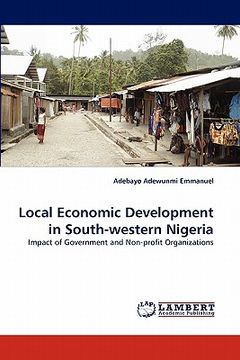 portada local economic development in south-western nigeria (en Inglés)
