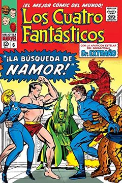 portada Biblioteca Marvel 19 los 4 Fantasticos 6