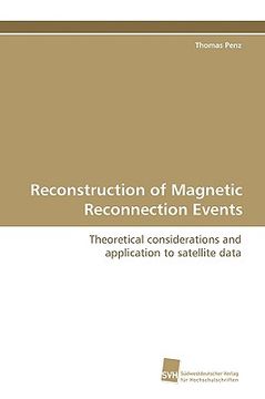 portada reconstruction of magnetic reconnection events (en Inglés)