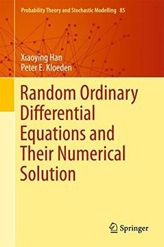 portada Random Ordinary Differential Equations and Their Numerical Solution (Probability Theory and Stochastic Modelling)