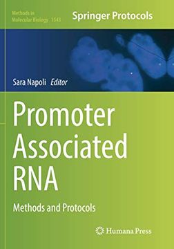 portada Promoter Associated Rna: Methods and Protocols (Methods in Molecular Biology, 1543) (en Inglés)