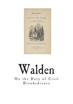 portada Walden: On the Duty of Civil Disobedience (en Inglés)