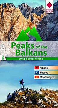 portada Wanderkarte Peaks of the Balkans 1: 60 000 (en Inglés)