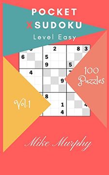 portada Pocket X-Sudoku: Level Easy 100 Puzzles (in English)
