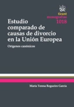 portada Estudio Comparado de Causas de Divorcio en la Unión Europea