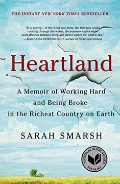 portada Heartland: A Memoir of Working Hard and Being Broke in the Richest Country on Earth (en Inglés)