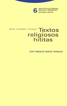 portada Textos Religiosos Hititas: Mitos, Plegarias y Rituales
