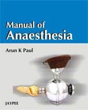 portada Manual of Anaesthesia