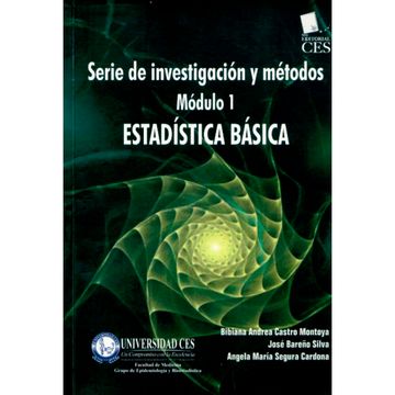 portada ESTADISTICA BASICA SERIE DE INVESTIGACION  Y METODOS MODULO 1