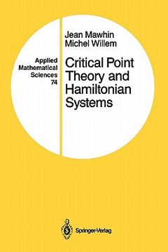 portada critical point theory and hamiltonian systems (en Inglés)