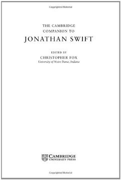 portada The Cambridge Companion to Jonathan Swift Hardback (Cambridge Companions to Literature) (en Inglés)