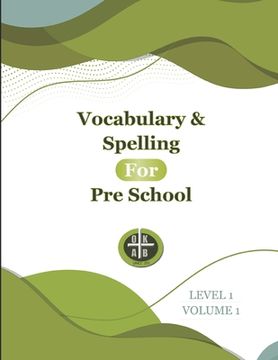 portada Vocabulary & Spelling for Pre-School