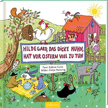 portada Hildegard, das Dicke Huhn, hat vor Ostern Viel zu tun (in German)