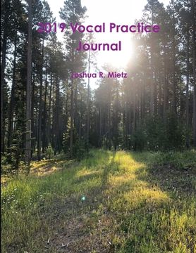 portada 2019 Vocal Practice Journal (en Inglés)