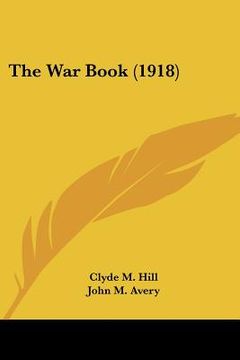 portada the war book (1918) (en Inglés)