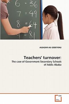 portada teachers' turnover (en Inglés)