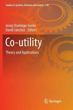 portada Co-Utility: Theory and Applications (en Inglés)