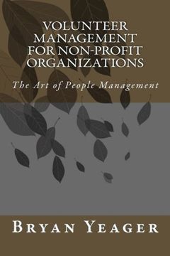 portada Volunteer Management for Non-Profit Organizations: The Art of People Management (en Inglés)