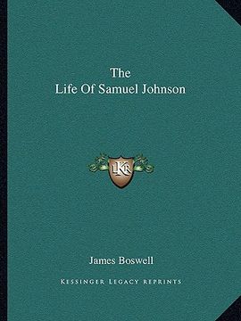 portada the life of samuel johnson (in English)