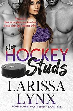portada Her Hockey Studs: Steamy Reverse Harem Romance (1And2) (Power Players Hockey) (en Inglés)