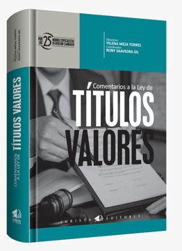 portada Comentarios a la ley de Titulos Valores (in Spanish)